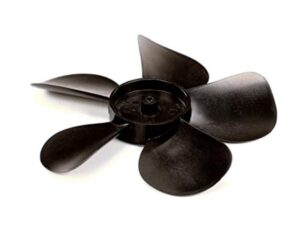 continental refrigeration blade, fan (evap) 5.56 plastic cw (black)