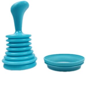 lovealoe practical sink and drain plunger for bathrooms kitchens sinks baths and showers,blue