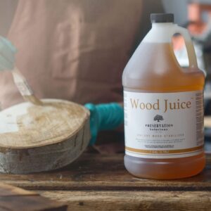 Preservation Solutions - Wood Juice 1 Gallon - Semi Dry Wood Stabilizer