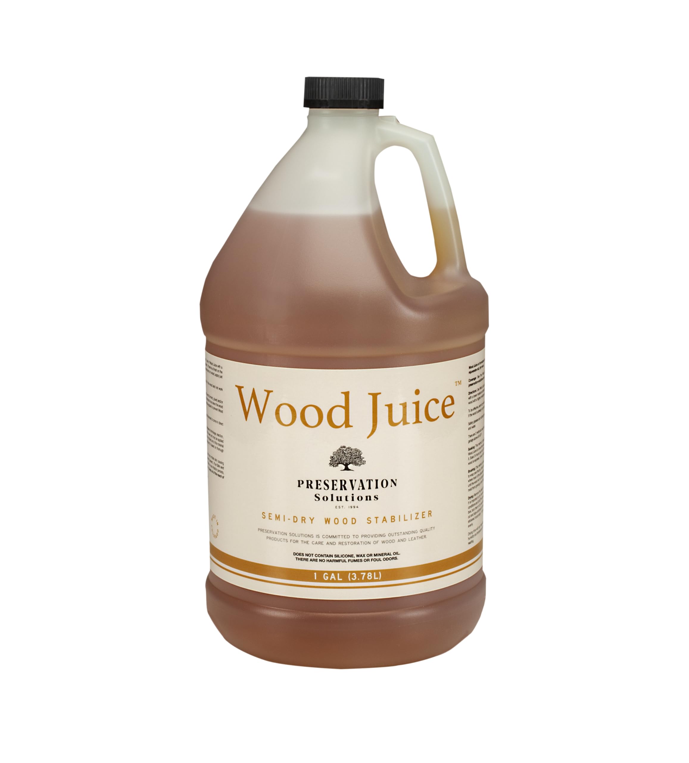 Preservation Solutions - Wood Juice 1 Gallon - Semi Dry Wood Stabilizer