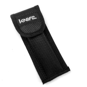 aibote nylon foldable knife sheath scabbard pouch with blet loop multifunction tool