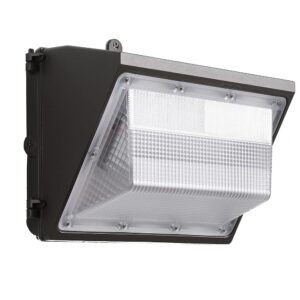 ostek 41w led wall pack light 5200lm (150-200w hps/mh equiv.) 5000k daylight commercial outdoor wall area security lighting fixture ip65 waterproof 100-277v,etl&dlc listed