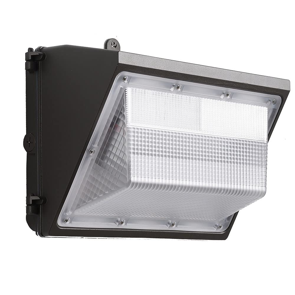 OSTEK 41W LED Wall Pack Light 5200LM (150-200W HPS/MH Equiv.) 5000K Daylight Commercial Outdoor Wall Area Security Lighting Fixture IP65 Waterproof 100-277V,ETL&DLC Listed