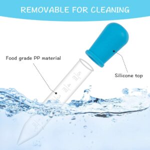 COLIBROX Liquid Dropper - Silicone Droppers for Kids - Pipette Kids - 5 ML Pipettes Plastic Droppers - Candy Dropper - Water Droppers for Kids - Preschool Droppers - Food Grade Pipettes