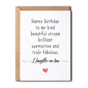 daughter-in-law birthday card - amazing daughter-in-law gift - birthday card daughter-in-law - funny daughter-in-law card - card for daughter-in-law birthday