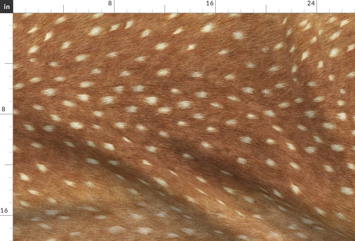 Spoonflower Fabric - Soft Deer Hide Spring Fawn Railroad Skin Animal Willow Printed on Minky Fabric by The Yard - Sewing Baby Blankets Quilt Backing Plush