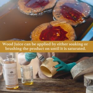 Preservation Solutions - Wood Juice 1 Gallon - Semi Dry Wood Stabilizer