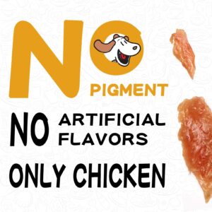 PAWUP Chicken Jerky Dog Treats, Human Grade Chicken Tender, All Natural High Protein Jerky for Dog, Rawhide-Free, No Artificial Flavors, 12.5 oz