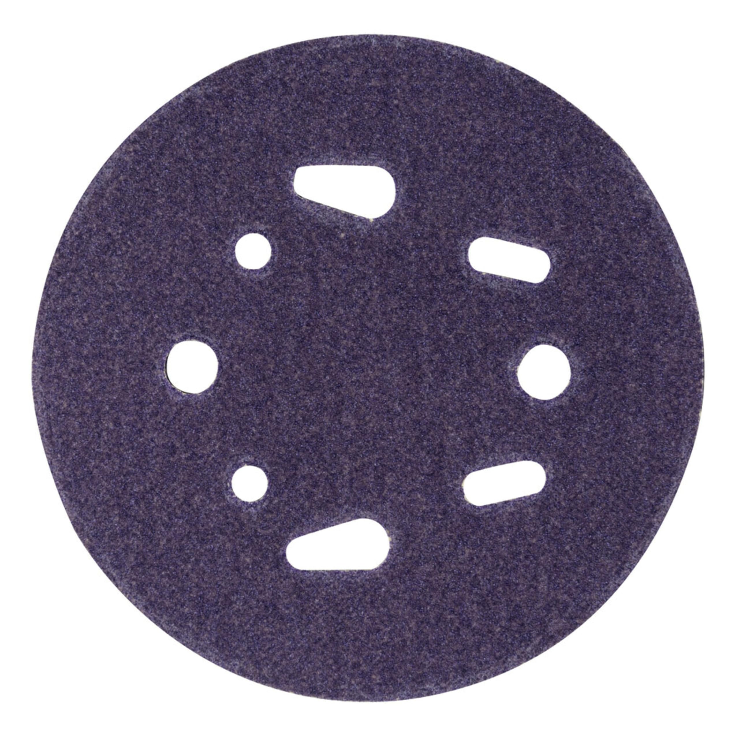 3M Ultra Durable 5 inch Power Sanding Discs, Universal Hole, 60 Grit, 10/Pack