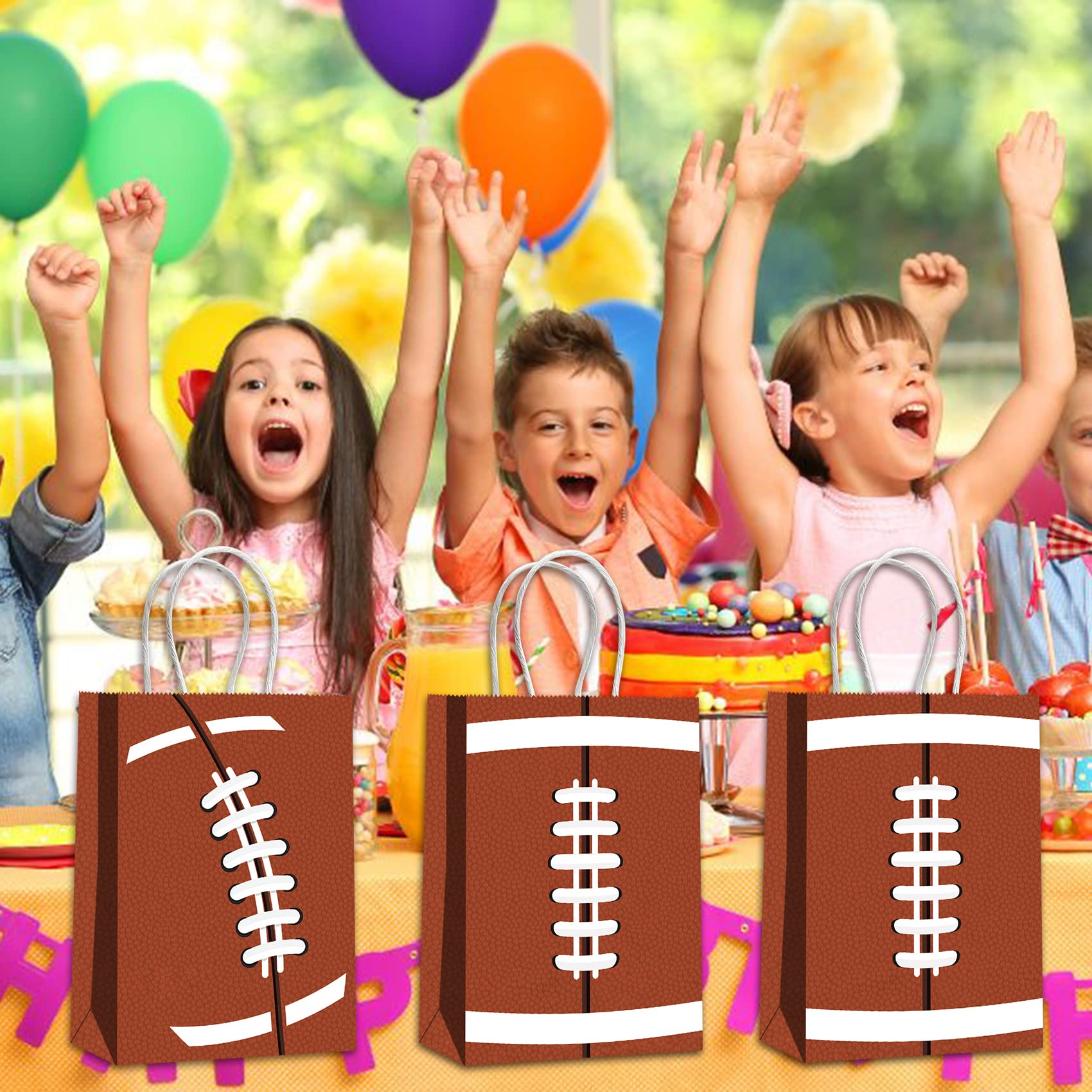 16 PCS Football Party Bags