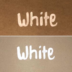 White Reflective Paint | high-visibility, reflective, paint solution, outdoor use (8 oz)