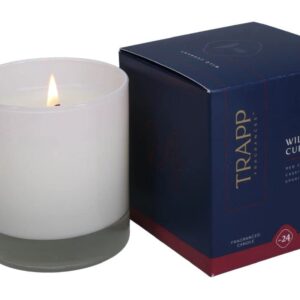 Trapp - No. 24 Wild Currant - 7 oz. Signature Candle - Aromatic Home Fragrance with Fruity Scent of Red Currant, Cassis Noir, & Spanish Moss Notes - Petrolatum Wax