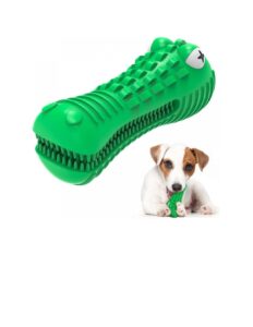 dealhub dog chew toy, natural rubber dog toothbrush aggressive chewers, for medium to large dogs, squeaky dog toy, extremely durable dog toy