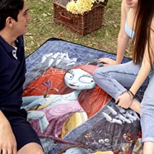 Disney The Nightmare Before Christmas Gang Micro Raschel Fleece Throw Blanket 48" x 60"