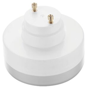 Legental 10w LED Puck GU24 Squat Light Bulb,18w Low Profile Spring CFL Equivalent,25000hrs Lifespan,1000LM,Cool White(5000K),120-277V, Damp Location Suitable,UL Listed, 2 Pack