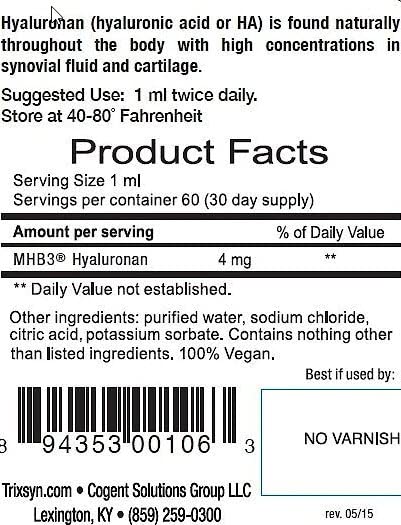 TRIXSYN Feline - Naturally Alleviate Discomfort, Promote Healthy Joints, Support Mobility and Cartilage Function for Cats 3-Pack 90 Day Supply