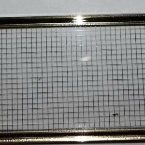 Yantra Gridded Sedgewick-Rafter Counting Cell with Case - Few GRIDS Missing