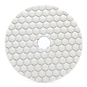 Dry 3 Step Diamond Polishing Pads Kit 4 Inch 3-Pack Step 2 for Granite Quartz Marble Concrete Terrazzo