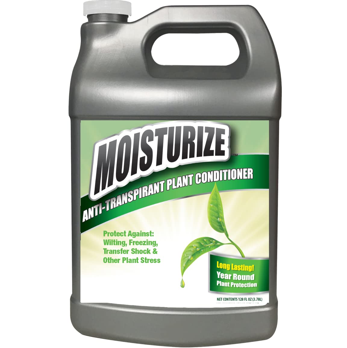 Moisturize MZ-U-128 Gallon Refill Anti-Transpirant, Grey