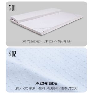 xqwz Latex Mattress Topper King 100% Natural Latex Mattresses Tatami Slow Rebound Home Single Double Mattress Family Bedspreads King Queen Twin Full Sizebaibaibaibai10.28