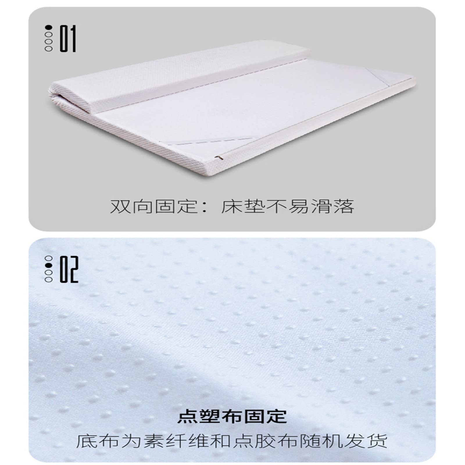 xqwz Latex Mattress Topper King 100% Natural Latex Mattresses Tatami Slow Rebound Home Single Double Mattress Family Bedspreads King Queen Twin Full Sizebaibaibaibai10.28