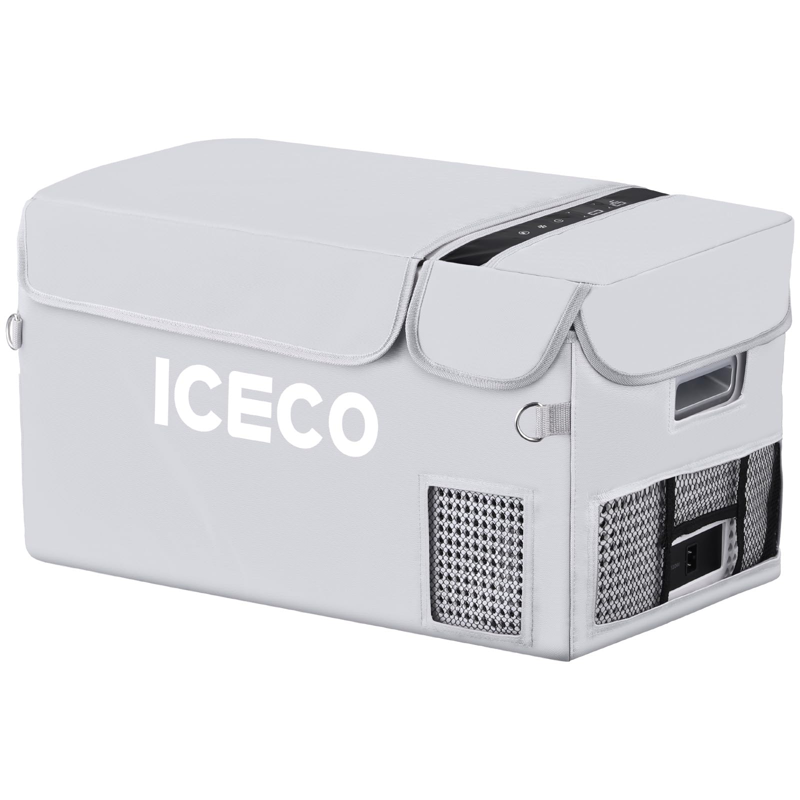 ICECO Insulated Protective Cover for GO20 21 Quart Insulated Transit Bag Portable Refrigerator Freezer Fridge 12 Volt Car Refrigerator Cover