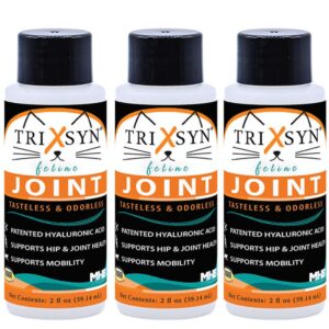 trixsyn feline - naturally alleviate discomfort, promote healthy joints, support mobility and cartilage function for cats 3-pack 90 day supply