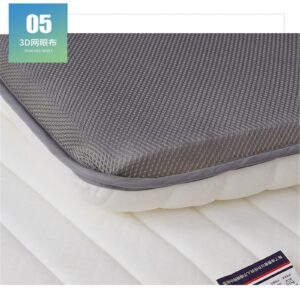 xqwz Breathable Latex Mattress Pure Green Latex Mattress Topper Soft Foldable Floor Tatami Adult Double Thicken Comfortable Soft Foam Mattress Coverbaibaibaibai10.28