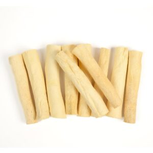 big lu - cow tail dog chews, all-natural grass-fed beef, single ingredient treats, rawhide-free, 4-inch sticks (12 sticks)