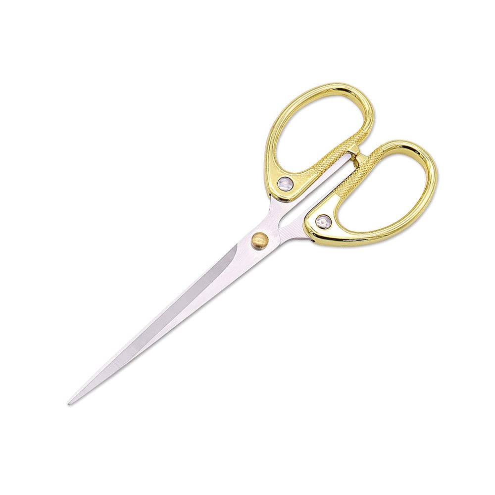 6.3" Stainless Steel Office Scissors,Ultra Sharp Blade Shears,Sturdy Sharp Scissors for Office Home School Sewing Fabric Craft Multipurpose Scissors