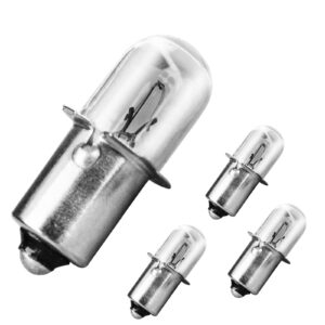 ameri 19.2 volt bulb flashlight/worklight replacement xenon bulbs 19v for craftsman(4pack)