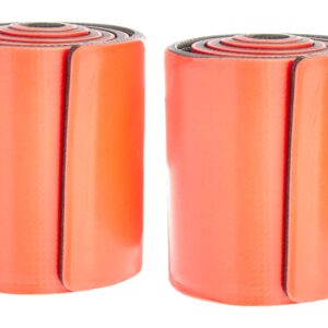 Dealmed Padded Orange Rolled Aluminum Splint Flexible First Aid Reusable Waterproof Splint (2)