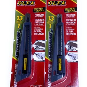 Olfa NA-1 HandSaver Cushion Grip Cutter (2 Pack)