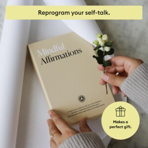 Intelligent Change Mindful Affirmations, 52 Positive Affirmation Cards for Women with Display Stand, Daily Affirmations for Inspiration, Mindfulness & Self Care, Unique Gifts for Women and Men