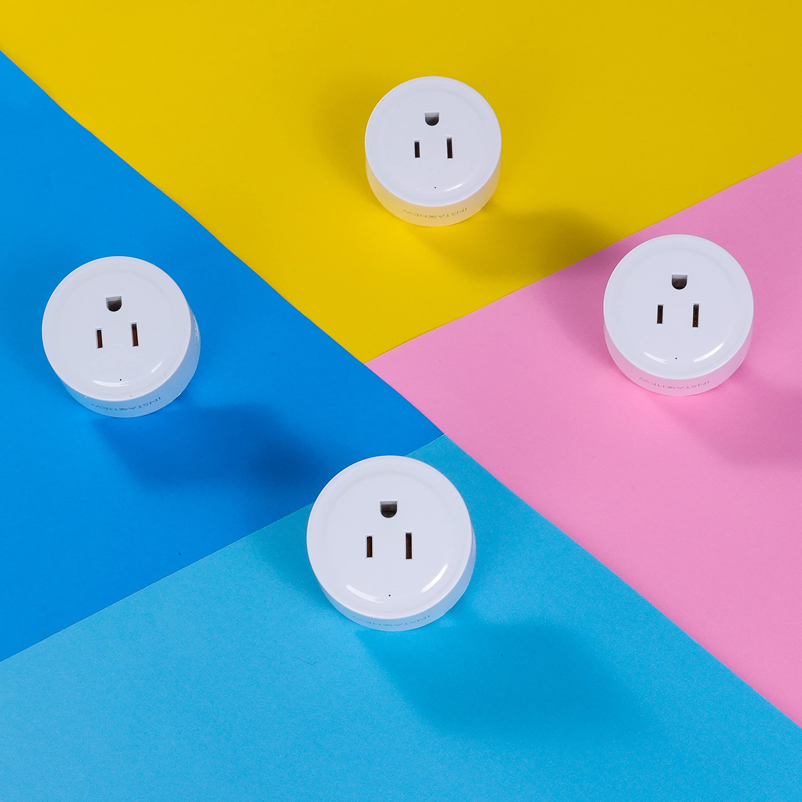 INSTACHEW PureConnect Heavy Duty App-Controlled Smart Plug with Timer Setting with Amazon Alexa Compatibility for Pet Products