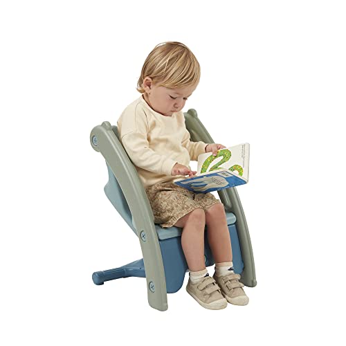 ECR4Kids Sit-N-Rock, Rocking Horse, Seafoam