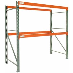 Global Industrial Teardrop Pallet Rack Starter, 120"W X 36"D X 96"H