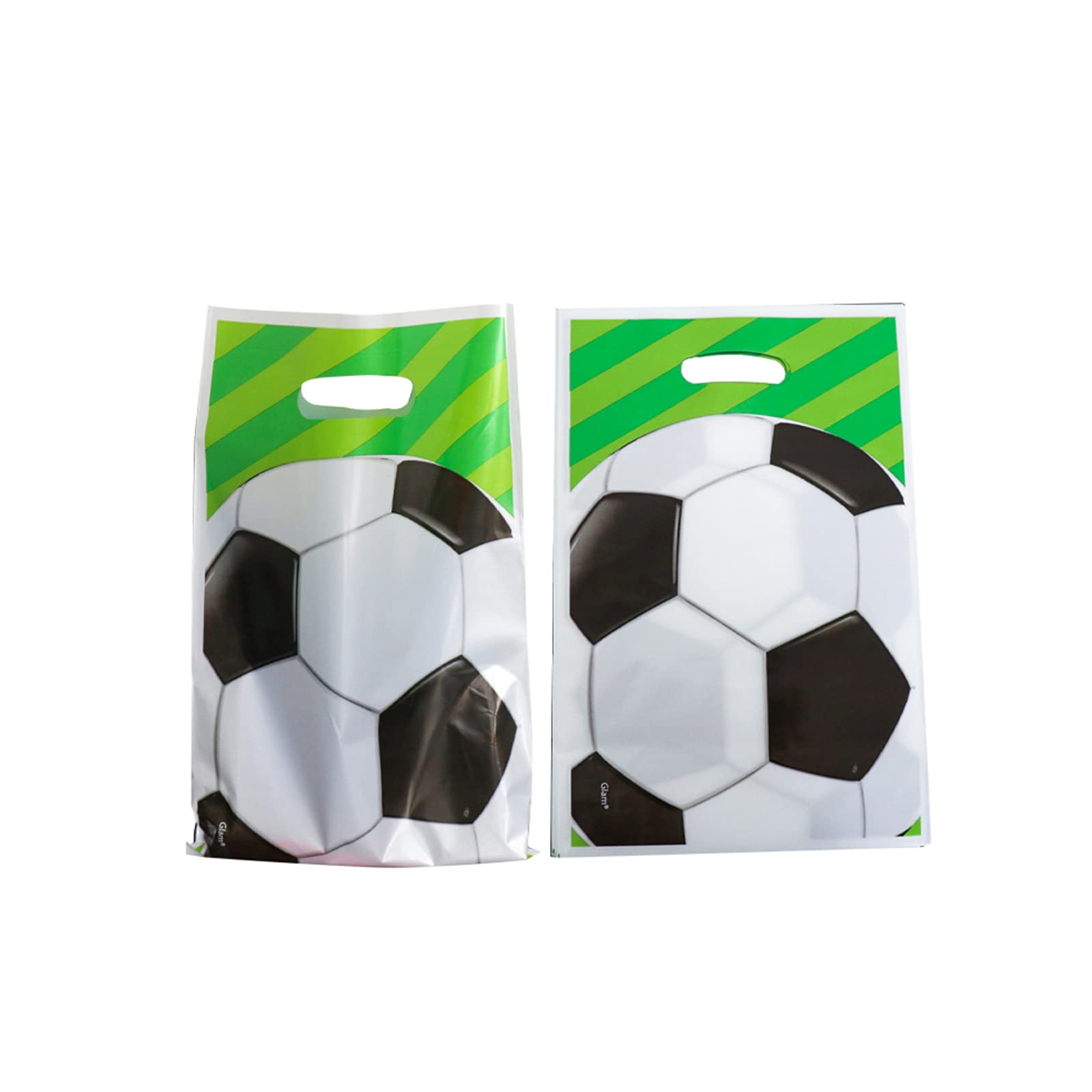 30Pieces Soccer Gift Bags Treat Candy Bags Soccer Goodie Bags Soccer Theme Gift Bags for Birthday Kids Party Football Themed Party Favors