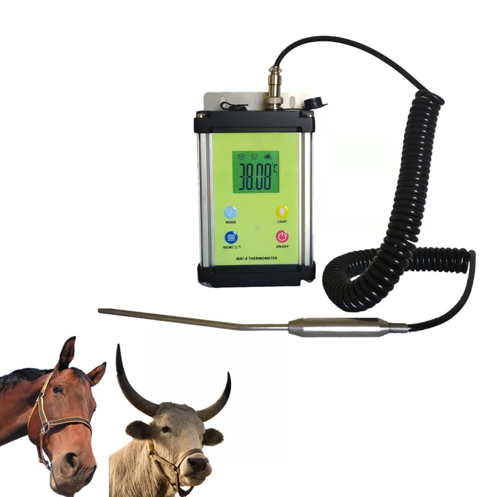 通用 Digital Remote Thermometer for Big Animals, Horse Thermometer, Cows Thermometer, pet Thermometer for Horse, Cows