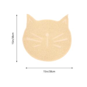 Totority Cat Litter Mat Litter Mat Scratching Pads for Cat Litter Box Mat Scatter Control Household