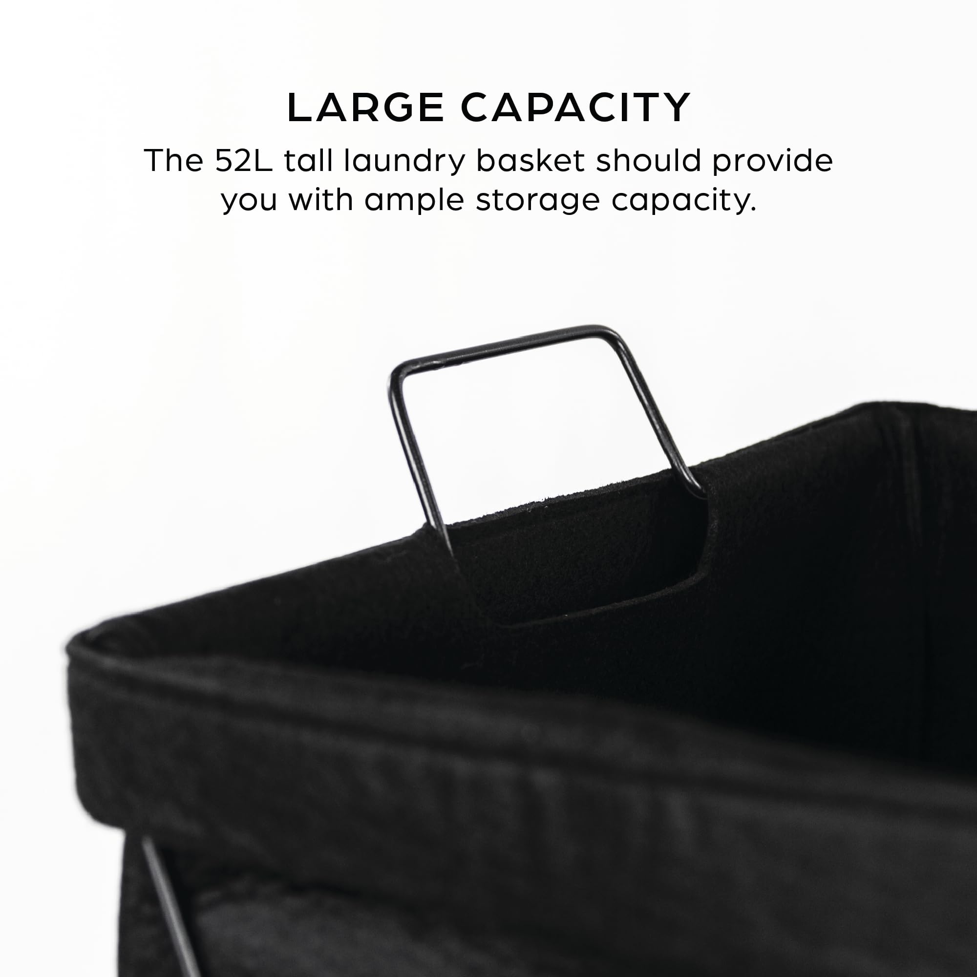 15''L x 10''W x 22'' H X-Frame Collapsible Laundry Basket Household Essentials Metal Frame with Cotton/Polyester Bag Sorter Organizer Foldable Dirty Clothes Hamper Durable Storage Dorm Apartment