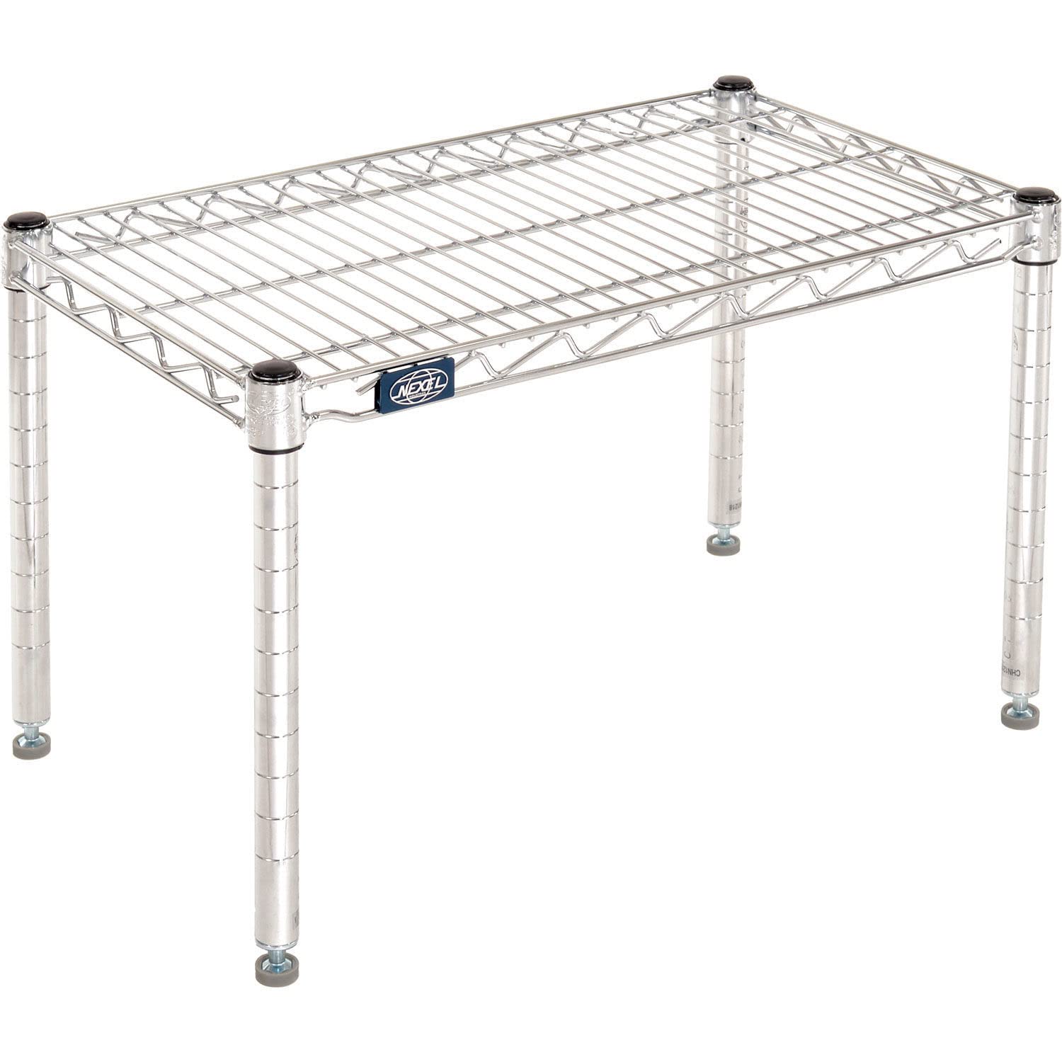 Nexel Chrome Wire Dunnage Rack, 24"W x 14"D x 14"H