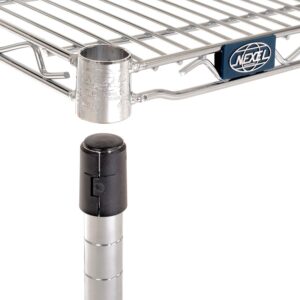 Nexel Chrome Wire Dunnage Rack, 24"W x 14"D x 14"H