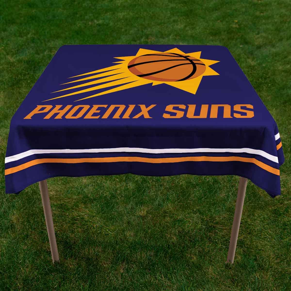 WinCraft Phoenix Suns Logo Tablecloth and Square Table Cover Overlay