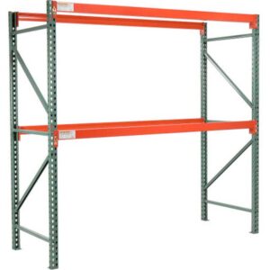 global industrial teardrop pallet rack starter, 48"w x 36"d x 96"h