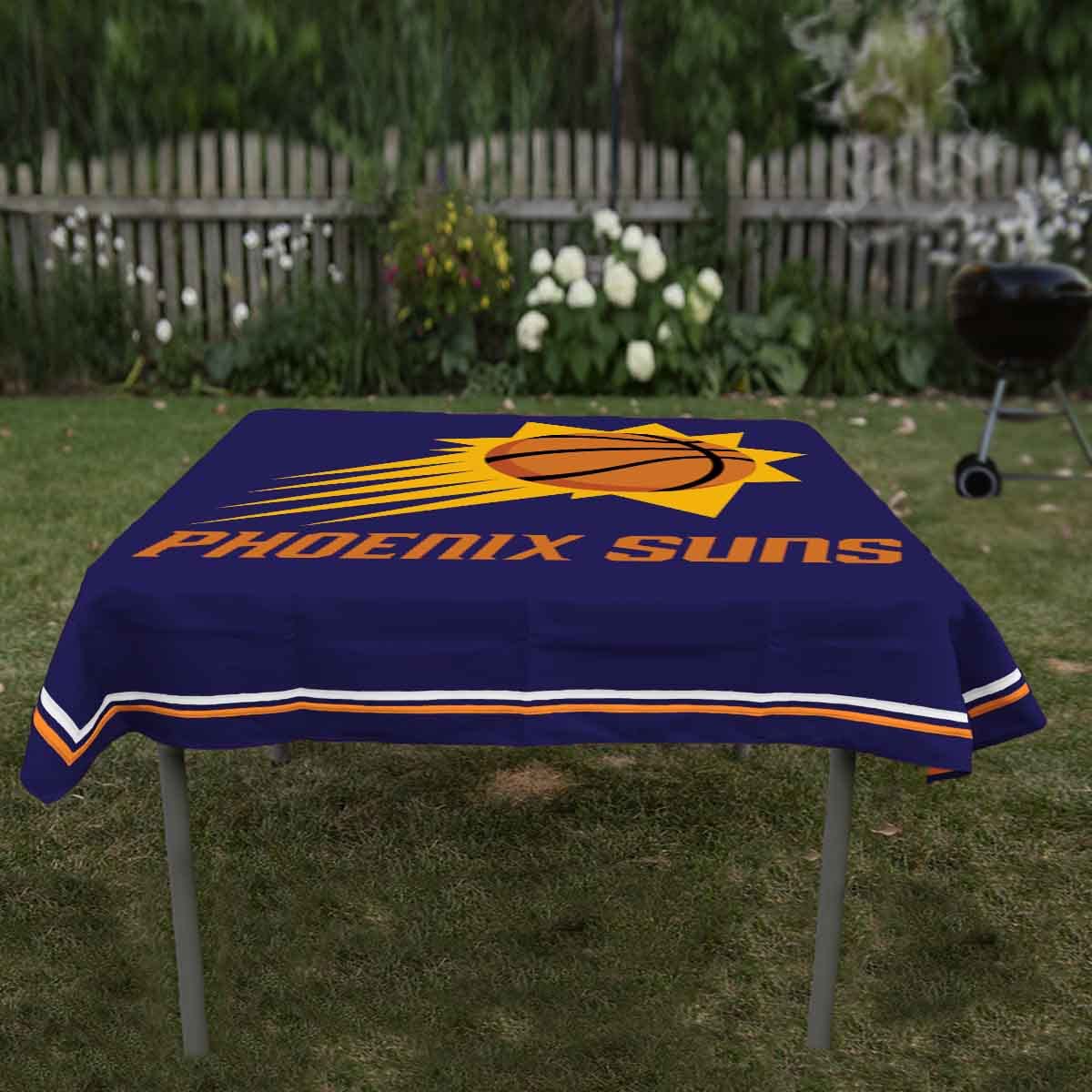 WinCraft Phoenix Suns Logo Tablecloth and Square Table Cover Overlay