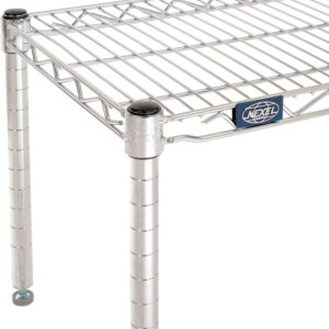 Nexel Chrome Wire Dunnage Rack, 24"W x 14"D x 14"H