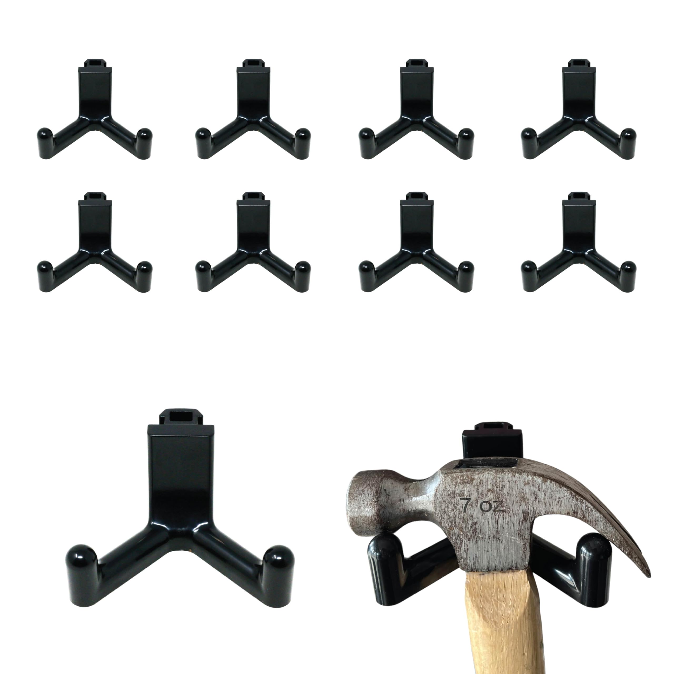 Pop's Parts Plus Tool Hook for Lifetime Shed Original Lifetime Shed Accessories Hook on Amazon, Check Description for Compatible Models! (Does NOT Work on Horizontal Siding Sheds) (Pack of 10)