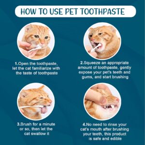 Dog Toothpaste Mint for Dogs and Puppies, Fresh Breath Dental Kit for Pets Dog Toothpaste Mint Teeth Cleaning for Dogs and Puppy Dog Teeth Cleaning Kit (Dog Toothpaste Mint)