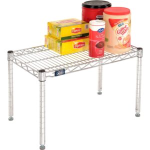 Nexel Chrome Wire Dunnage Rack, 24"W x 14"D x 14"H